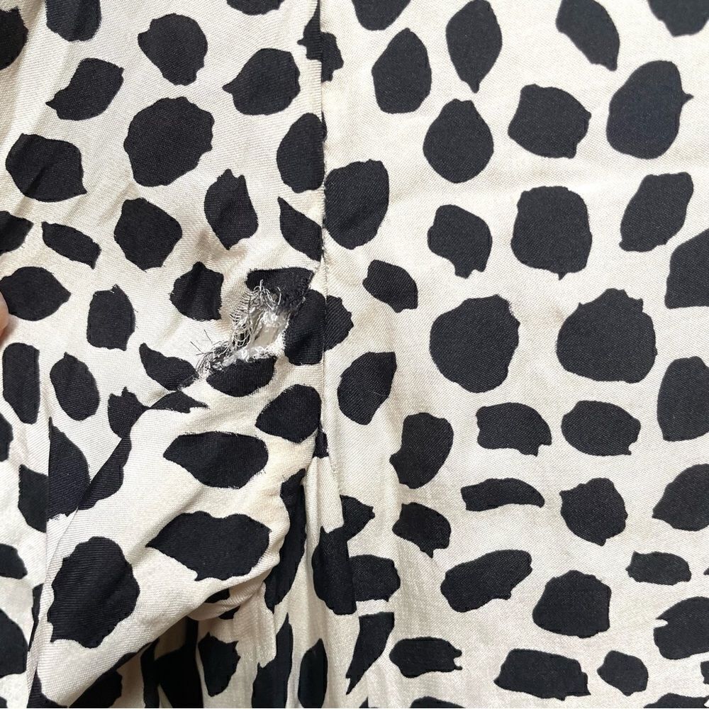 Flawed Chloe Silk Leopard Tent Dress 38 - Picture 12 of 16